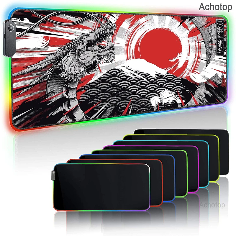 Chinese Style Dragon RGB Gaming Mouse Pad Large XXL Mouse Carpet Big Keyboard Pad Computer Mousepad Desk Play Mat with Backlit
Chinese Style Dragon RGB Gaming Mouse Pad Large XXL Mouse Carpet Big Keyboard Pad Computer Mousepad Desk Play Mat with Backlit