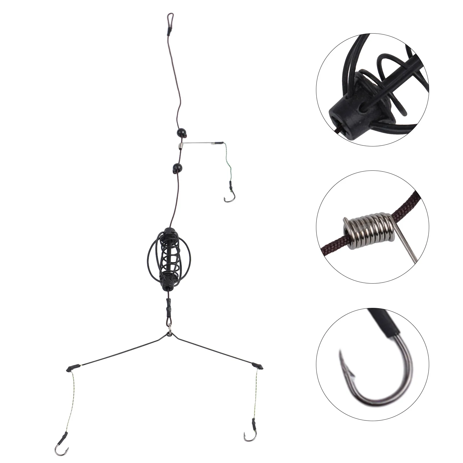 Brand New Bait Cage Classic Spring Style Fish Tackle Fishing Baits Cages Increase Throw Weight 15g/20g/25g/30g/35g/40g
Brand New Bait Cage Classic Spring Style Fish Tackle Fishing Baits Cages Increase Throw Weight 15g/20g/25g/30g/35g/40g