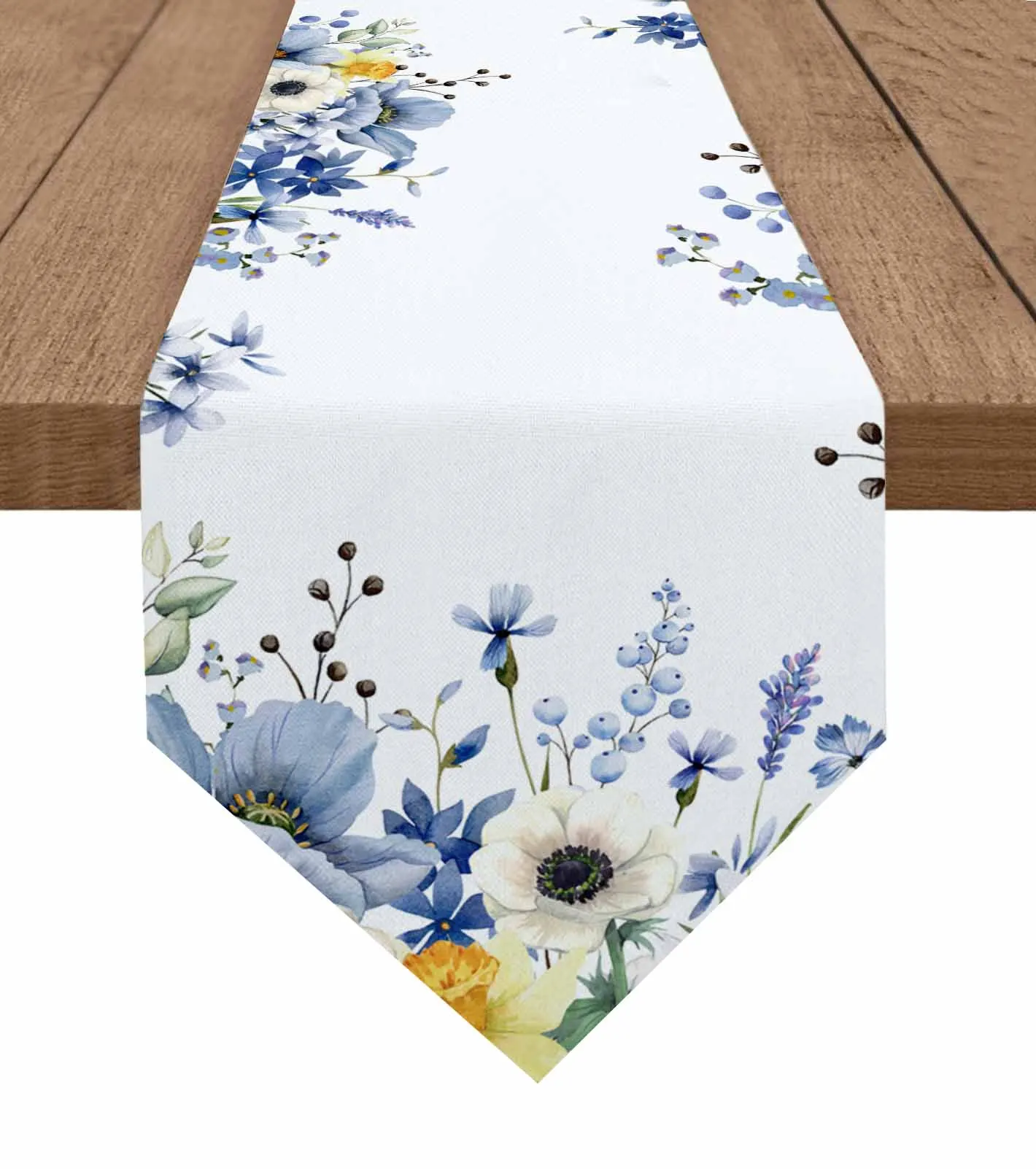 Весенняя дорожка для стола в виде диких цветов, тюльпанов, цветов, Листьев, для свадебной вечеринки, для украшения кухонного стола, Настольная дорожка
Весенняя дорожка для стола в виде диких цветов, тюльпанов, цветов, Листьев, для свадебной вечеринки, для украшения кухонного стола, Настольная дорожка