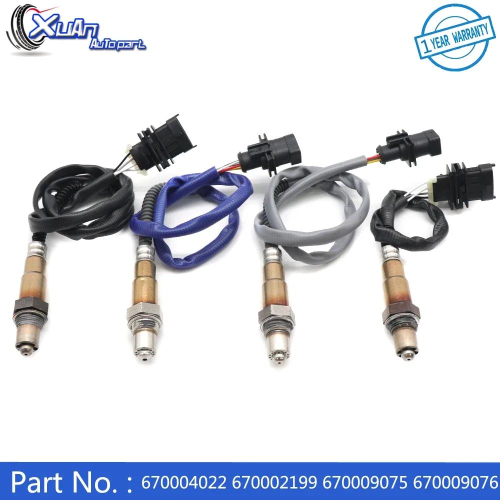 

XUAN Air Fuel Ratio Lambda O2 Oxygen Sensor 670004022 670002199 670009075 670009076 for Maserati Ghibli Levante Quattroporte