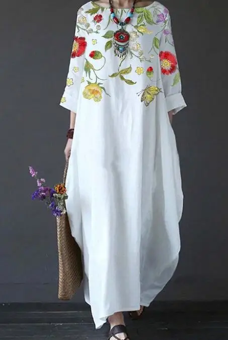 2023 New Hot Selling Fashion Round Neck Pullover Long Dress Commuter Retro Printed Ethnic Women's Dress
2023 New Hot Selling Fashion Round Neck Pullover Long Dress Commuter Retro Printed Ethnic Women's Dress
