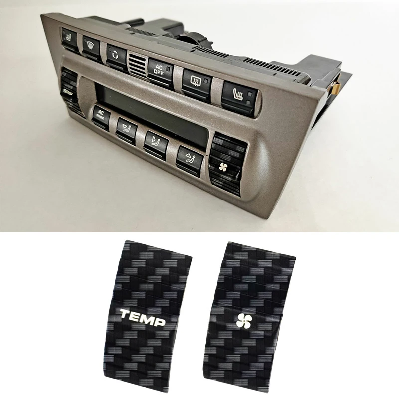 2pcs Carbon Fiber Style ABS Climate Control HVAC A/C Button Fit for Porsche 997.1 Carrera 911 Targa Turbo
2pcs Carbon Fiber Style ABS Climate Control HVAC A/C Button Fit for Porsche 997.1 Carrera 911 Targa Turbo