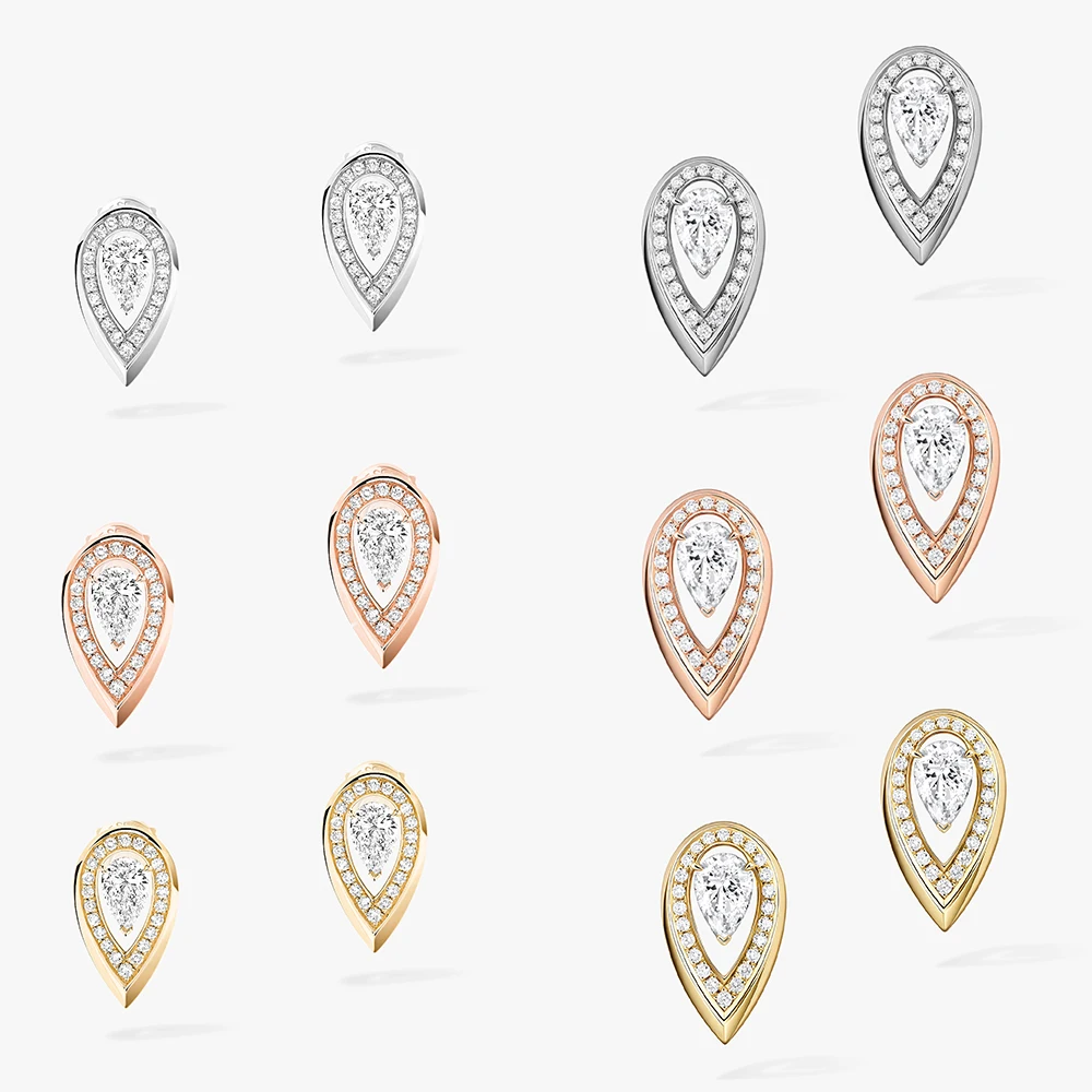 Classic Fashion 925 Sterling Silver Pear Shape Earrings Luxury Brand Jewelry Accessories
Classic Fashion 925 Sterling Silver Pear Shape Earrings Luxury Brand Jewelry Accessories