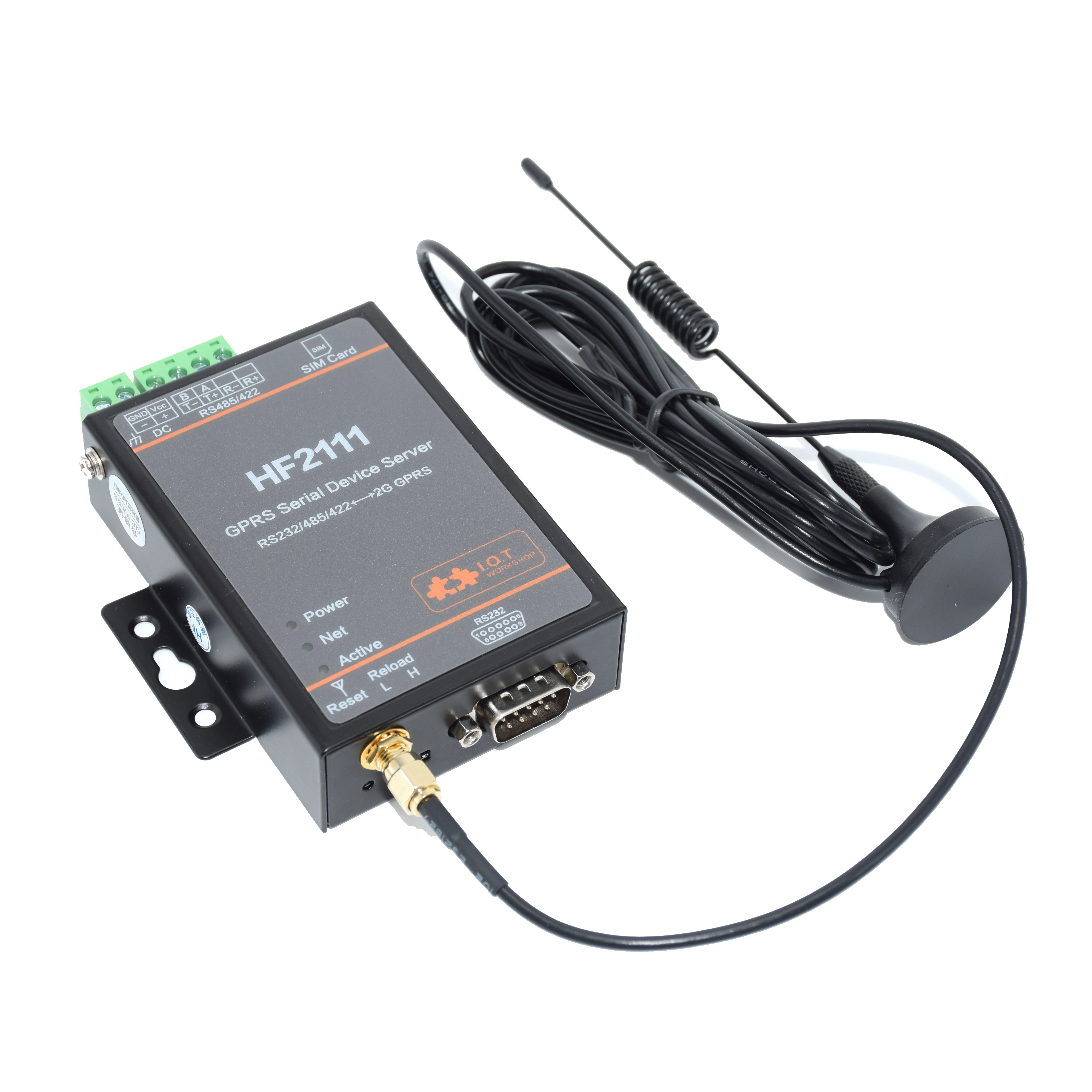 Последовательный порт RS232 RS485 RS422 до 2G GPRS Φ сервер HF2111 с поддержкой Modbus
Последовательный порт RS232 RS485 RS422 до 2G GPRS Φ сервер HF2111 с поддержкой Modbus