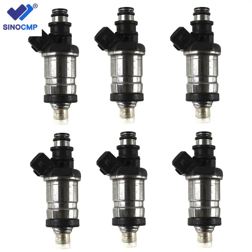 

6PCS Fuel Injector nozzles set 65L-13761-00-00 65L1376100 For Yamaha 2-Stroke 1997-2005 Outboard 150-225HP