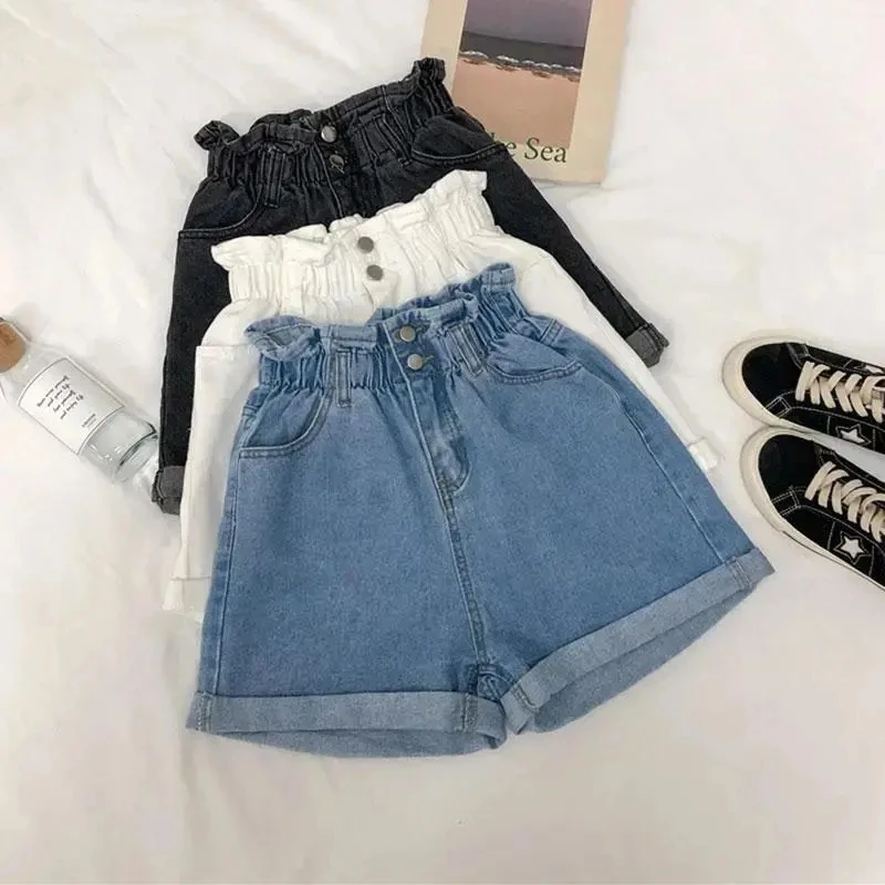 Oversized 4XL 5xl Summer High Waist Denim Shorts Women's Street Clothing Casual Hot pants White Female Elastic Waist Slim Jeans
Oversized 4XL 5xl Summer High Waist Denim Shorts Women's Street Clothing Casual Hot pants White Female Elastic Waist Slim Jeans