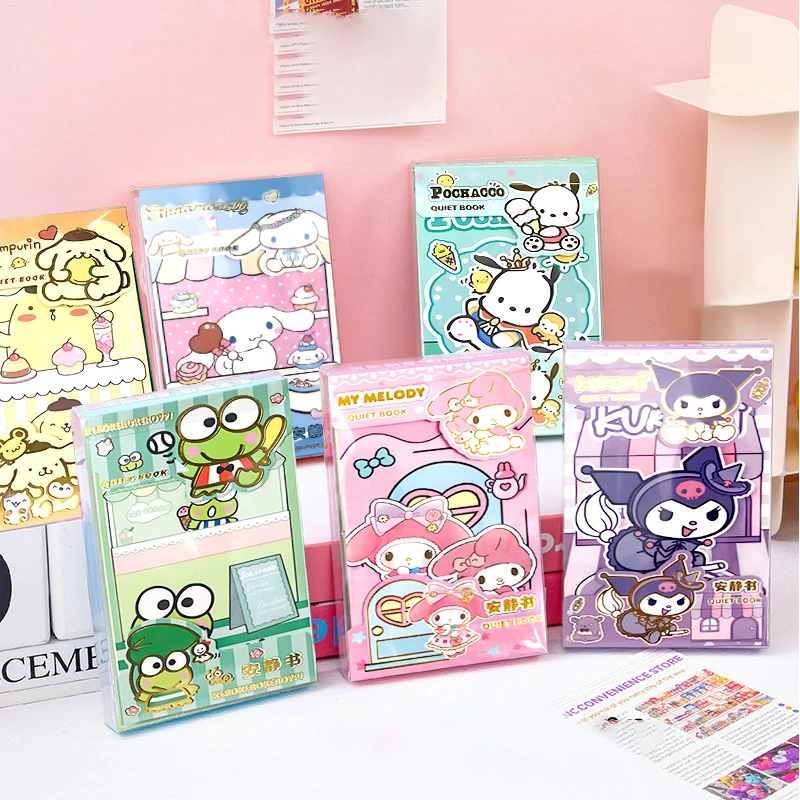 Мультяшная книга Sanrio длинная Тихая книга с большим глазом лягушка Тихая книга детская ручная работа DIY творческая Тихая книга
Мультяшная книга Sanrio длинная Тихая книга с большим глазом лягушка Тихая книга детская ручная работа DIY творческая Тихая книга