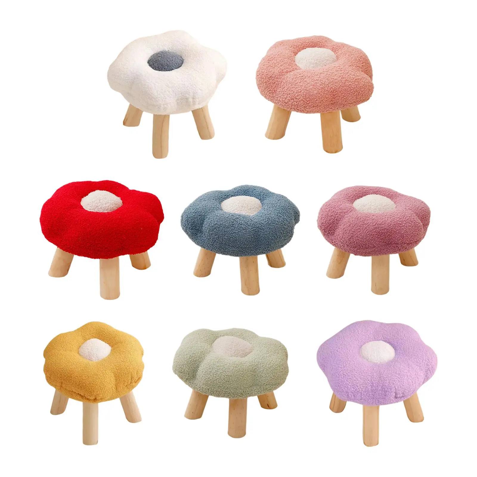 Small Foot Stool Multipurpose Pouf Soft Sofa Stool Foot Rest with Wooden Leg for Bedside Bedroom Entryway Playroom Living Room 
Small Foot Stool Multipurpose Pouf Soft Sofa Stool Foot Rest with Wooden Leg for Bedside Bedroom Entryway Playroom Living Room