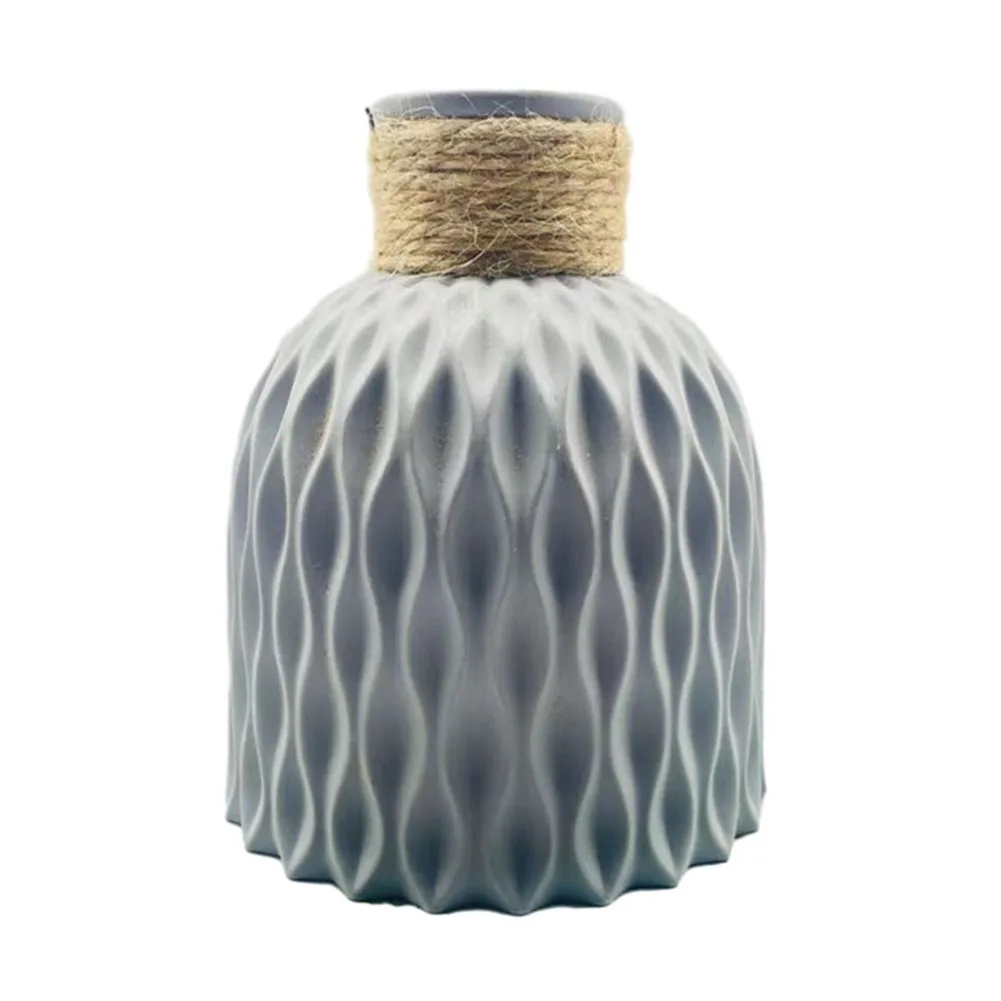 1pc 11cmx14.5cm Water Ripple Plastic Vase Wedding Party Desktop Center Flower Pot Home Garden Decoration Accessories
1pc 11cmx14.5cm Water Ripple Plastic Vase Wedding Party Desktop Center Flower Pot Home Garden Decoration Accessories