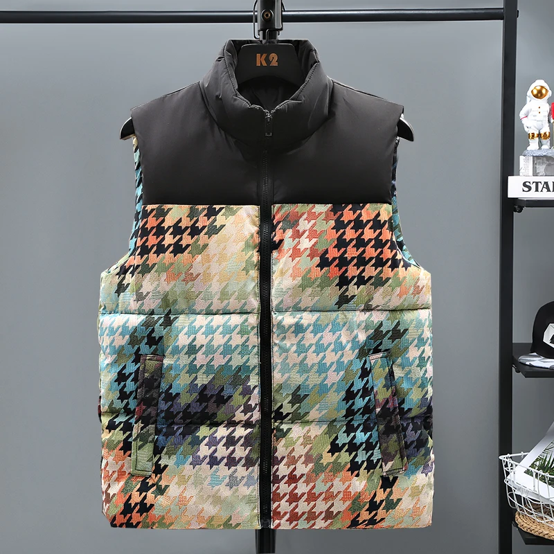 Winter Warm Coats For Men Women Thickened Waistcoat Down Vests Oversized Lamb Wool Puffer Vest Sleeveless Zipper Couple Coats
Winter Warm Coats For Men Women Thickened Waistcoat Down Vests Oversized Lamb Wool Puffer Vest Sleeveless Zipper Couple Coats
