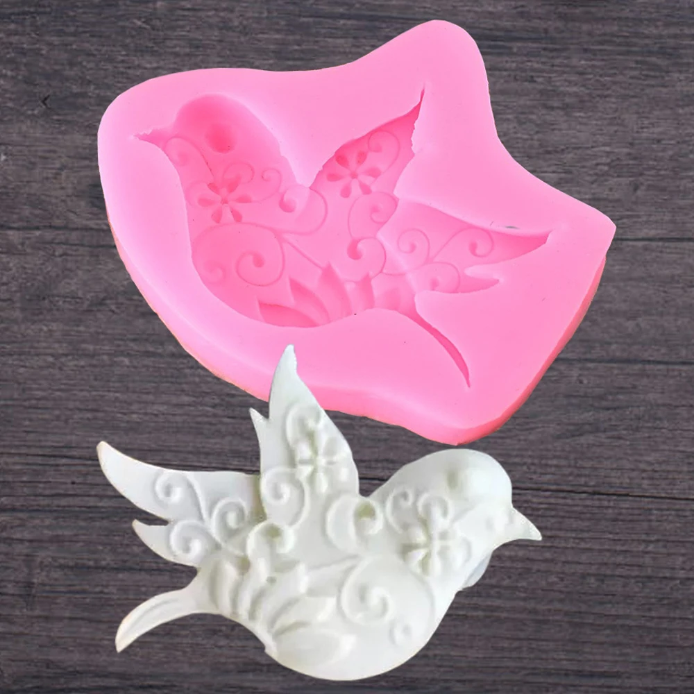 3D DIY Pigeon Mold Bird Molds Turtle Dinosaur Cupcake Cookie Fondant Candy Craft Cake Mould Chocolate Pastry Baking Tool Kitchen
3D DIY Pigeon Mold Bird Molds Turtle Dinosaur Cupcake Cookie Fondant Candy Craft Cake Mould Chocolate Pastry Baking Tool Kitchen