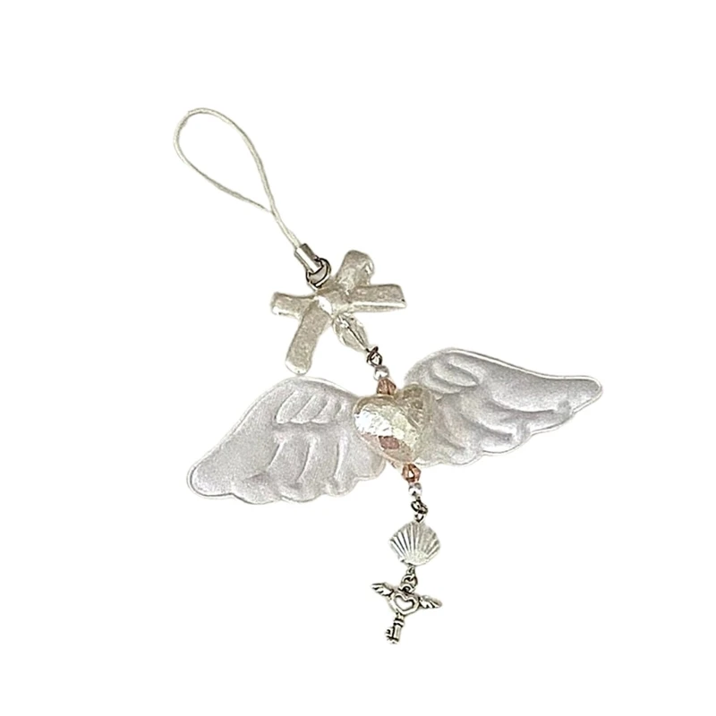 Y4QE Милое Сердце Крыло Бантом Подвеска Телефон Ремни Сумка Очарование Брелок Украшение Цепи
Y4QE Милое Сердце Крыло Бантом Подвеска Телефон Ремни Сумка Очарование Брелок Украшение Цепи