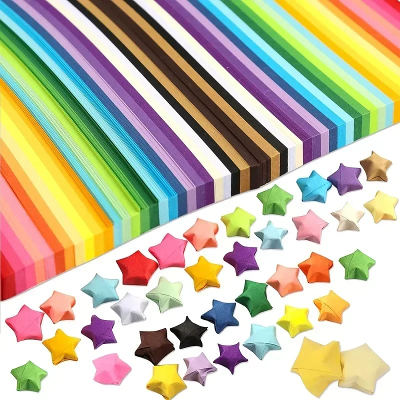 1350 Sheets Star Origami Quilling Paper Multicolor Lucky Star Decoration Paper Strips DIY Hand Art Craft Home Wedding Decoration
1350 Sheets Star Origami Quilling Paper Multicolor Lucky Star Decoration Paper Strips DIY Hand Art Craft Home Wedding Decoration