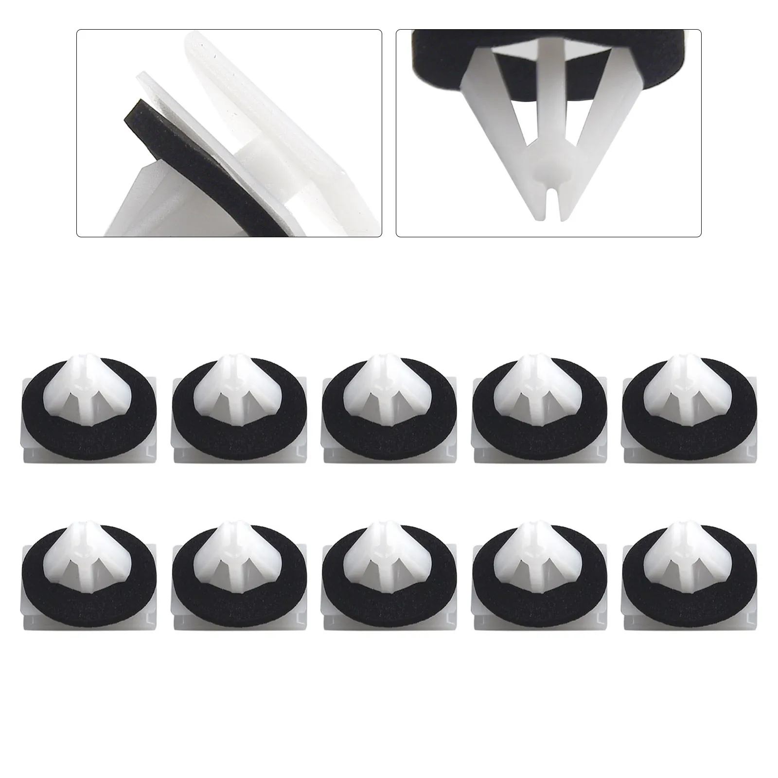 Sill Moulding Cover Trim Clip Accessories Parts Replacement Vehicle White 10 X 5264089 5270438 ABS For Ford Edge
Sill Moulding Cover Trim Clip Accessories Parts Replacement Vehicle White 10 X 5264089 5270438 ABS For Ford Edge