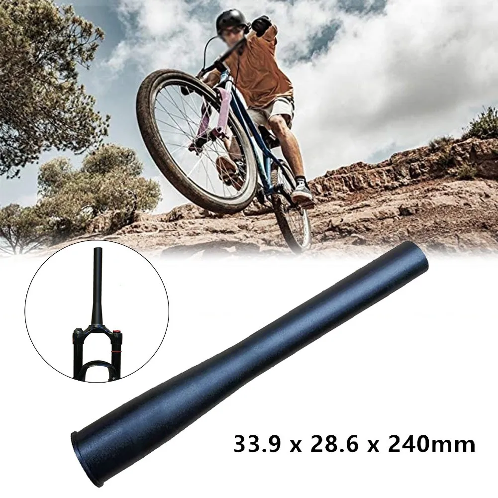 Bicycle Shock Absorber Front Fork 28.6 * 33.9mm Conical Vertical Pipe -Head Tube Aluminum Alloy Bike Accessories
Bicycle Shock Absorber Front Fork 28.6 * 33.9mm Conical Vertical Pipe -Head Tube Aluminum Alloy Bike Accessories