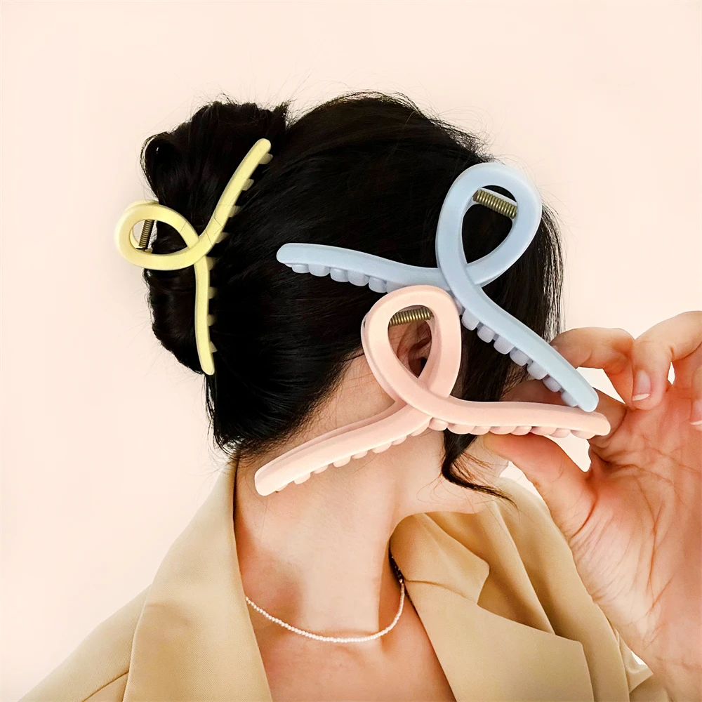 Newyearn Unbreakable Trend Girl Crab Hair Claws clips Matte Oversize Hair Accessories for Thick Hair Women Headwear Wholesale
Newyearn Unbreakable Trend Girl Crab Hair Claws clips Matte Oversize Hair Accessories for Thick Hair Women Headwear Wholesale