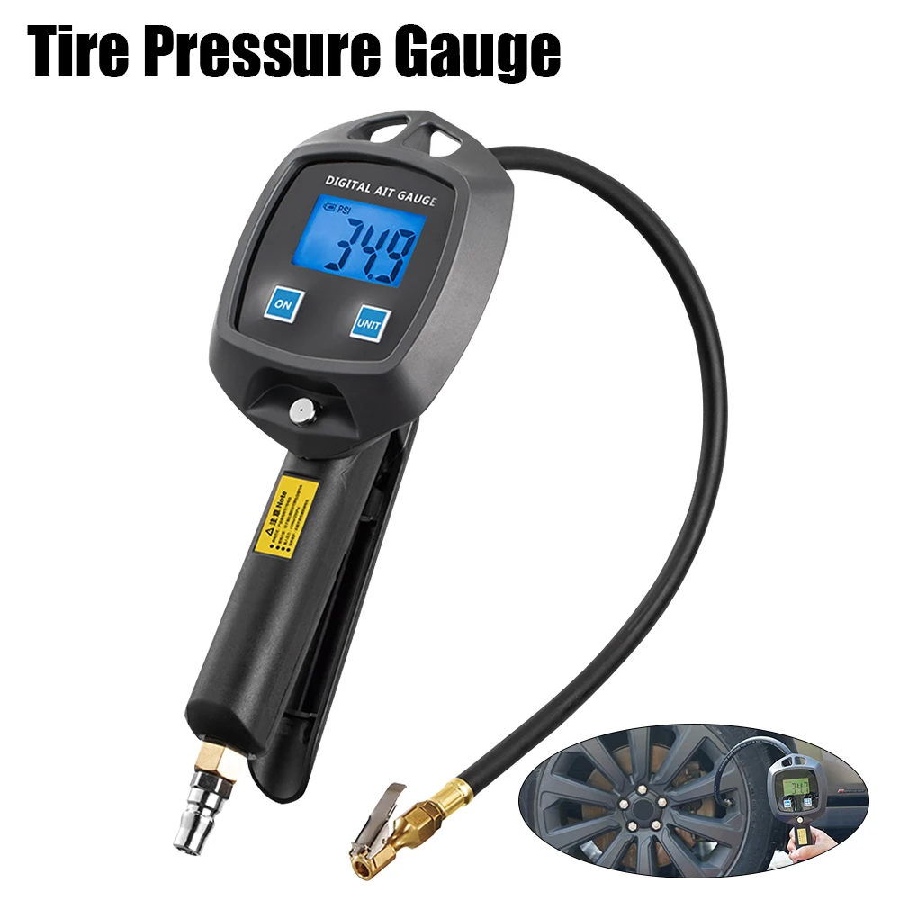 0-18Kg/cm2 0-1800KPA High-precision Monitoring Inflation Gun Universal Digital Display Tire Pressure Gauge Car Tire Manometro
0-18Kg/cm2 0-1800KPA High-precision Monitoring Inflation Gun Universal Digital Display Tire Pressure Gauge Car Tire Manometro
