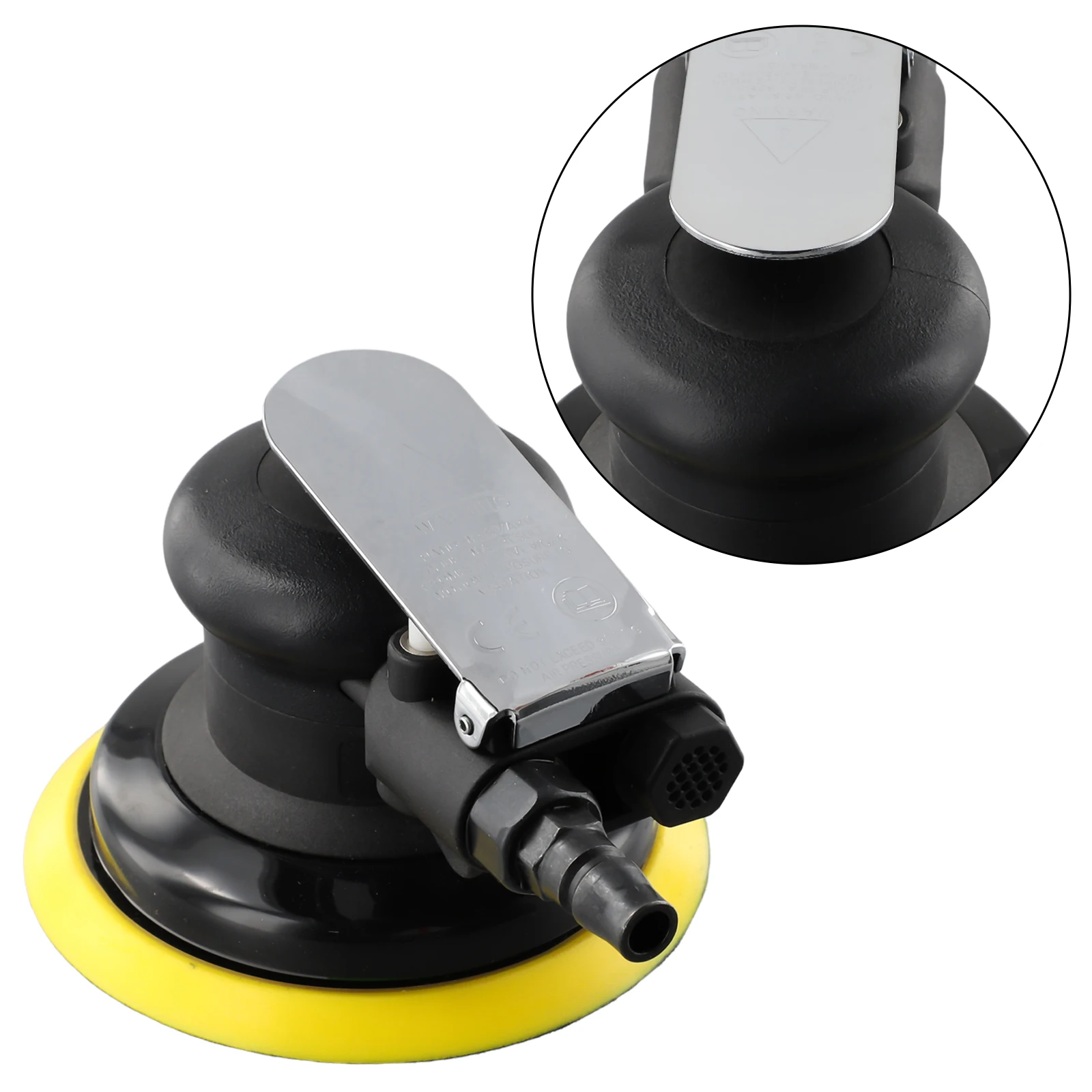 5Inch Pneumatic Sander Air Sander Aluminum Alloy Orbital Grinder Polishing Machine Sander Tool 10000RPM New Practical
5Inch Pneumatic Sander Air Sander Aluminum Alloy Orbital Grinder Polishing Machine Sander Tool 10000RPM New Practical