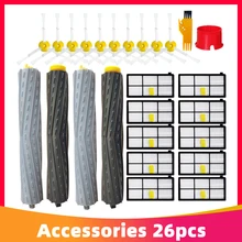 for iRobot Roomba 800 900 Series 860 865 866 870 871 880 885 886 890 960 966 980 Main Brush Side Brushes Hepa Filter Accessories
for iRobot Roomba 800 900 Series 860 865 866 870 871 880 885 886 890 960 966 980 Main Brush Side Brushes Hepa Filter Accessories