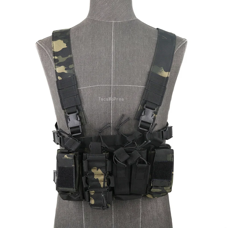 Tactical Rig Bag Vest Durable Nylon Shooting Hunting Magazine Pouches Detachable Army Military Airsoft Combat Molle Vest
Tactical Rig Bag Vest Durable Nylon Shooting Hunting Magazine Pouches Detachable Army Military Airsoft Combat Molle Vest