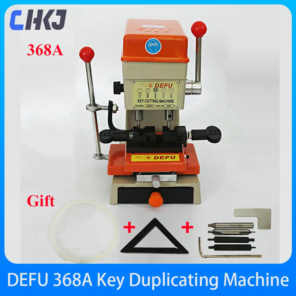CHKJ DEFU 368A Key Duplicating Machine 180W Vertical Key Cutting Machine End Milling Drill Making Car Door Keys Locksmith Supply
CHKJ DEFU 368A Key Duplicating Machine 180W Vertical Key Cutting Machine End Milling Drill Making Car Door Keys Locksmith Supply