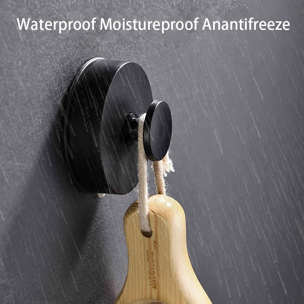 1 Pc Black Vacuum Suction Cup Hook Punch-free Seamless Reusable Towel Holder Kitchen Bathroom Multi-purpose Sucker Hanging Hook
1 Pc Black Vacuum Suction Cup Hook Punch-free Seamless Reusable Towel Holder Kitchen Bathroom Multi-purpose Sucker Hanging Hook