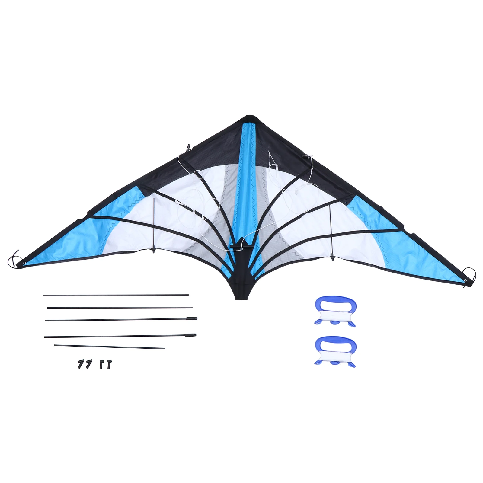 

Треугольный воздушный змей для детей и взрослых, большой красочный легко Летающий двойной воздушный змей со шнурком Летающий воздушный змей для начинающих, летняя пляжная модель