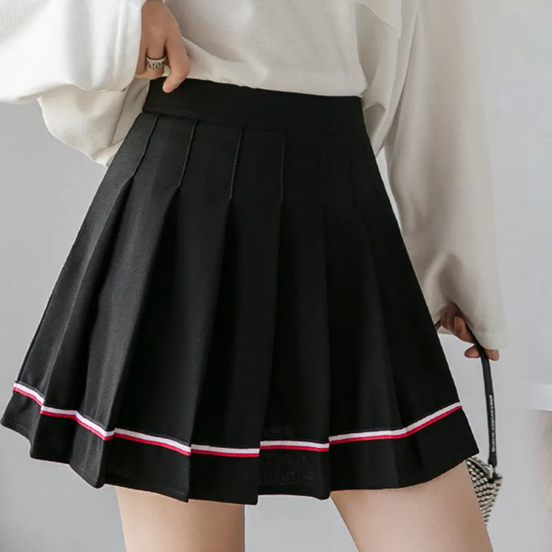 2022 New Pleated Skirts for Girls Y2K Elastic High-Waisted Striped Harajuku A-Line Mini Skirts Summer Japanese School Uniform
2022 New Pleated Skirts for Girls Y2K Elastic High-Waisted Striped Harajuku A-Line Mini Skirts Summer Japanese School Uniform