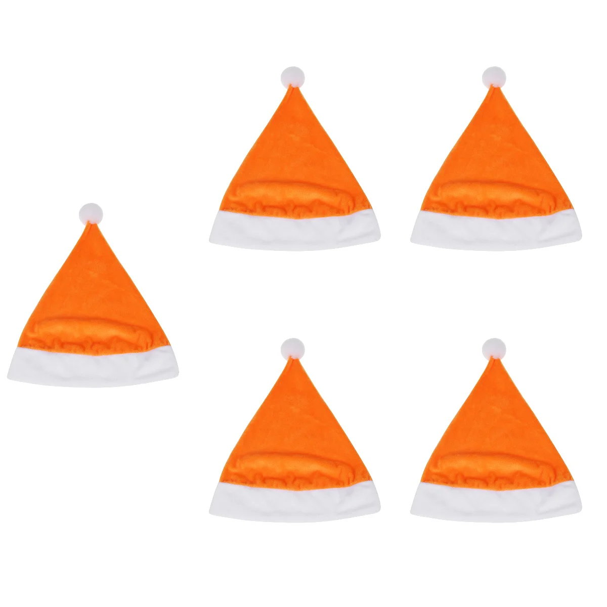 5 pcs Orange Santa Claus Hat Christmas Hat Singing Decoration for Kid Adult Xmas Festival Decor Gift Bag
5 pcs Orange Santa Claus Hat Christmas Hat Singing Decoration for Kid Adult Xmas Festival Decor Gift Bag