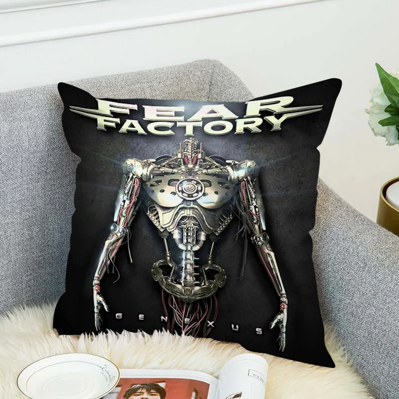 F-Fear-Factory Pillow Cover Cushion Cover 45x45cm Pop Group Pillowcase Covers Lounge Chairs Decorative Pillowcases 40x40
F-Fear-Factory Pillow Cover Cushion Cover 45x45cm Pop Group Pillowcase Covers Lounge Chairs Decorative Pillowcases 40x40