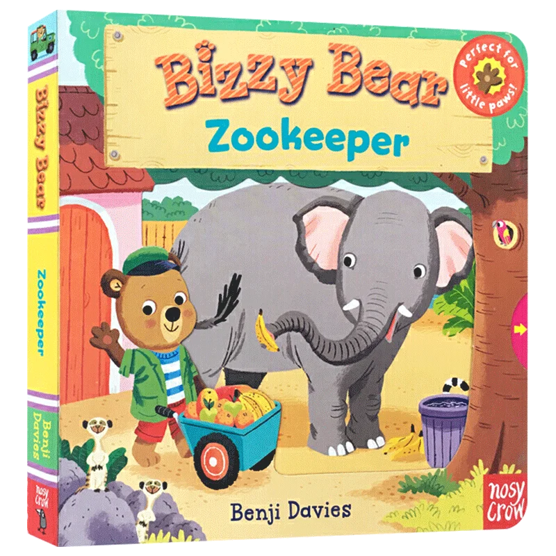 Bizzy Bear Zookeeper, детские книги для возраста 3, 4, 5, 6 лет, английские книги с рисунками, 9780763676032
Bizzy Bear Zookeeper, детские книги для возраста 3, 4, 5, 6 лет, английские книги с рисунками, 9780763676032