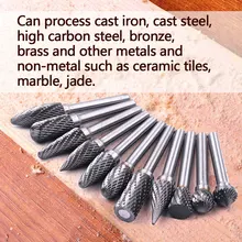 1Piece Tungsten Carbide Burr Bit 6.35mm Shank diameter CNC Engraving Double Grain Rotary Cutter File
1Piece Tungsten Carbide Burr Bit 6.35mm Shank diameter CNC Engraving Double Grain Rotary Cutter File