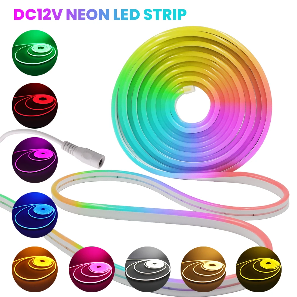 DC12V Neon LED Strip Light Waterproof Outdoor Lamp 120Leds/M Flexible Rope Tube Neon Light 1M 2M 3M 4M 5M For Home Decoration
DC12V Neon LED Strip Light Waterproof Outdoor Lamp 120Leds/M Flexible Rope Tube Neon Light 1M 2M 3M 4M 5M For Home Decoration