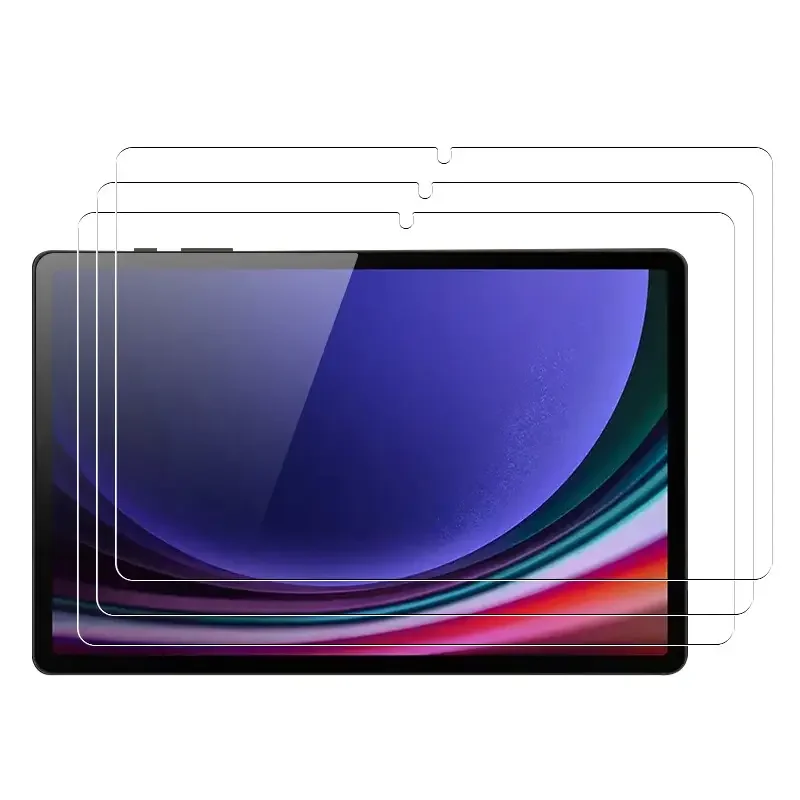 

2 шт., защитная пленка для экрана Samsung Galaxy Tab S9 Plus, 12,4 дюйма, SM-X810 9H, твердость, закаленное стекло, прозрачная пленка для Tab S9 Ultra