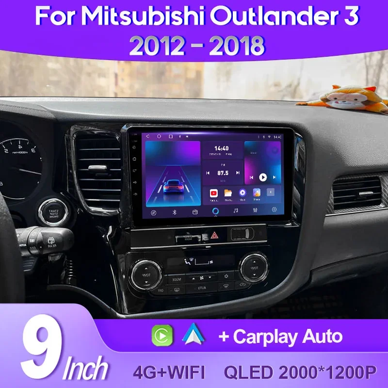 Автомагнитола QSZN для Mitsubishi Outlander 3 2012-2018, 2K, QLED, Android 13, мультимедийный видеоплеер, GPS, AI, голосовой CarPlay, 4G, головное устройство
Автомагнитола QSZN для Mitsubishi Outlander 3 2012-2018, 2K, QLED, Android 13, мультимедийный видеоплеер, GPS, AI, голосовой CarPlay, 4G, головное устройство