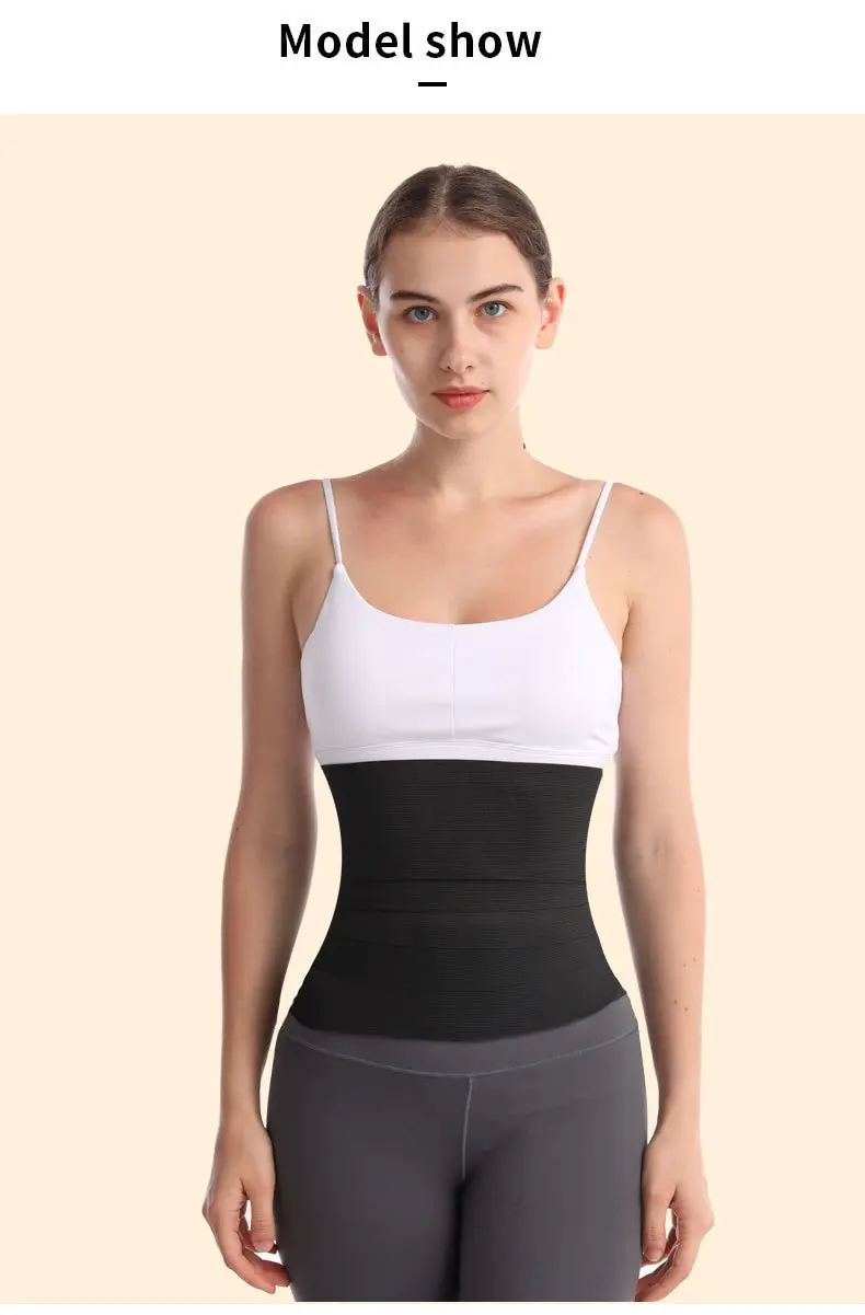 Women Waist Bandage Wrap Trimmer Belt Waist Trainer Shaperwear Tummy Control Slimming Fat Burning For Postpartum Sheath Belt Women Waist Bandage Wrap Trimmer Belt Waist Trainer Shaperwear Tummy Control Slimming Fat Burning For Postpartum Sheath Belt