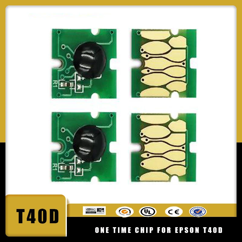 vilaxh T40D1 T40D2 T40D3 T40D4 Cartridge One Time Chip For Epson T40D SureColor SC-T3100 SC-T5100 Printer
vilaxh T40D1 T40D2 T40D3 T40D4 Cartridge One Time Chip For Epson T40D SureColor SC-T3100 SC-T5100 Printer