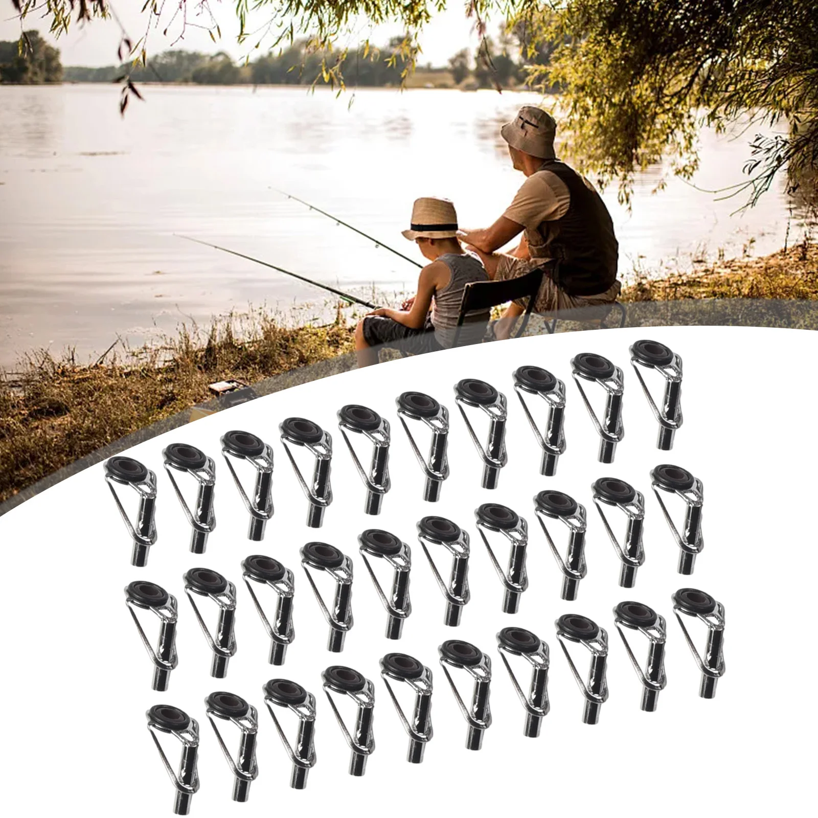 Practical Guide Rings Fishing Rod Guide Rings Fishing Rod Accessories 6 Kinds Of Diameter Replacement Part Tool
Practical Guide Rings Fishing Rod Guide Rings Fishing Rod Accessories 6 Kinds Of Diameter Replacement Part Tool