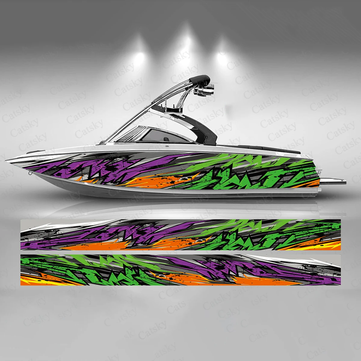 Abstract Orange Green Colorful Boat Sticker Fashion Custom Fish Boat-Sticker Vinyl Waterproof Boat Wrap Graphic Boat Wrap Decal
Abstract Orange Green Colorful Boat Sticker Fashion Custom Fish Boat-Sticker Vinyl Waterproof Boat Wrap Graphic Boat Wrap Decal