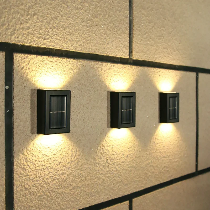 Nordic LED Solar Light Outdoor Solar Lamp Wall-Mounted Waterproof Double Head Lamp Sunlight Street Light for Garden Decoration
Nordic LED Solar Light Outdoor Solar Lamp Wall-Mounted Waterproof Double Head Lamp Sunlight Street Light for Garden Decoration