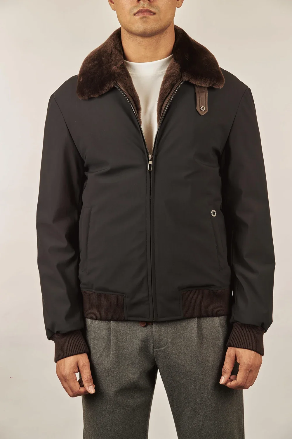 

BILLIONAIRE SIJITONGDA Jacket Goose Down thick men 2024 winter New warm zipper Casual high quality coat big size 50-58