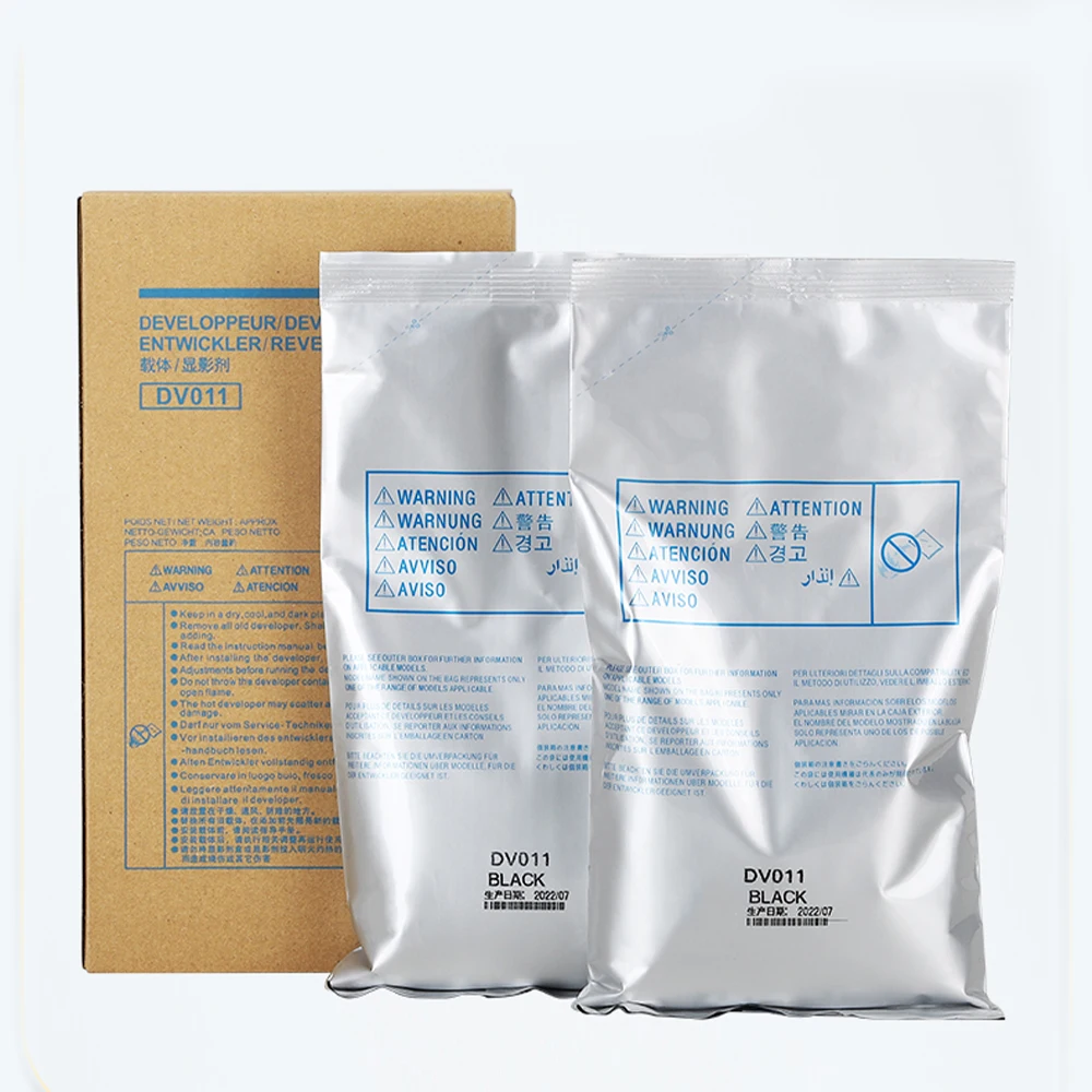 Original New DV011 Developer for Konica Minolta bizhub 951 1051 1200 1052 1250 etc Genuine Development Powder with Logo DV-011
Original New DV011 Developer for Konica Minolta bizhub 951 1051 1200 1052 1250 etc Genuine Development Powder with Logo DV-011