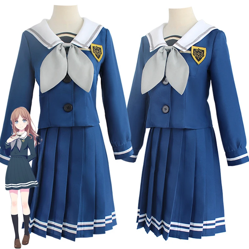 

Anime BanG Dream! Soyo Nagasaki Cosplay JK Skirt Suit Adult Women Girls Sailor Costume Halloween Party Uniform Outfit