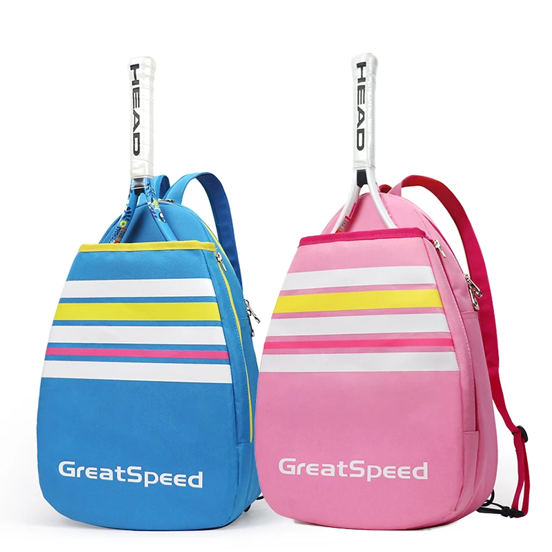 Children Tennis Backpack Greatspeed Polyester 2 in 1 Badminton Racket Bag for Kids Teenagers Racquets Bags
Children Tennis Backpack Greatspeed Polyester 2 in 1 Badminton Racket Bag for Kids Teenagers Racquets Bags