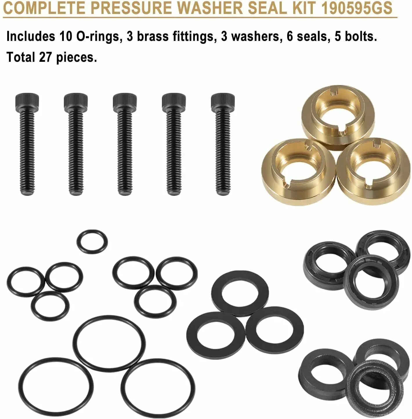 O-rings High Pressure PCP Pump Sealing Air Pump Accessories Inflator Repair Set Kit NBR Copper 30mpa Universal Replacement Kits
O-rings High Pressure PCP Pump Sealing Air Pump Accessories Inflator Repair Set Kit NBR Copper 30mpa Universal Replacement Kits