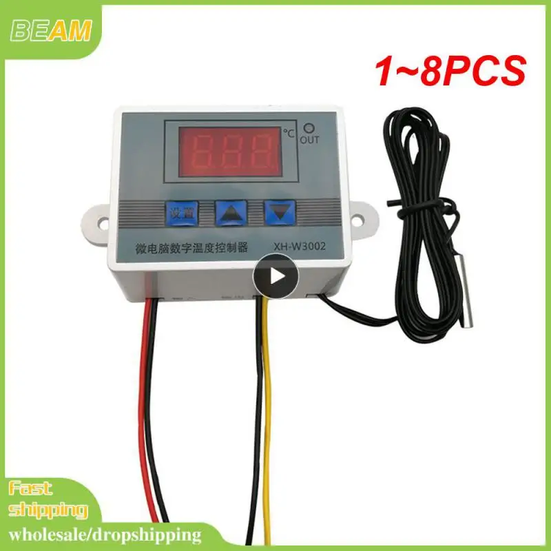 1~8PCS Led Microcomputer Digital Display Temperature Control Switch Thermostat Temperature Controller Control Switch Meter
1~8PCS Led Microcomputer Digital Display Temperature Control Switch Thermostat Temperature Controller Control Switch Meter