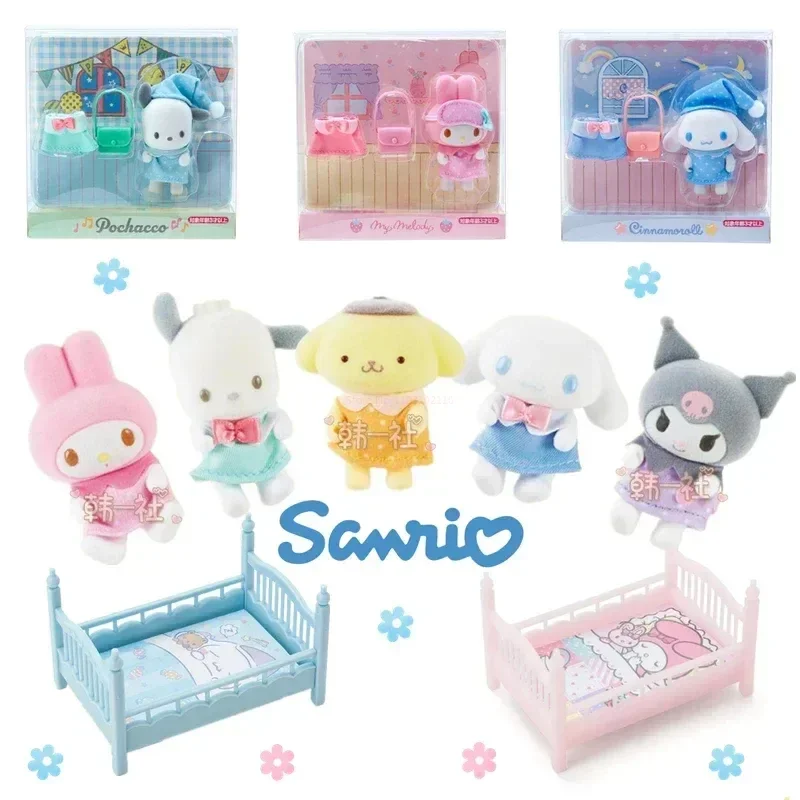 Sanrio My Melody Kuromi Cinnamoroll Pochacco Sleeping Suit Restaurant Waiter Doll Decoration Collectible Anime Plushine Toy
Sanrio My Melody Kuromi Cinnamoroll Pochacco Sleeping Suit Restaurant Waiter Doll Decoration Collectible Anime Plushine Toy