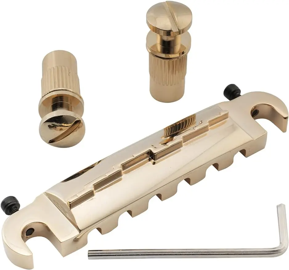 Pro 52.5mm Electrial Guitar Bridge, Pre-set Intonatable Wraparound Bridge Tailpiece Guitar Replacement Parts
Pro 52.5mm Electrial Guitar Bridge, Pre-set Intonatable Wraparound Bridge Tailpiece Guitar Replacement Parts