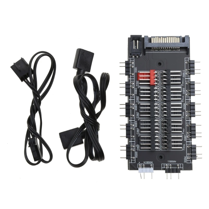 F3KE PWM FAN + ARGB LED 2in1 Контроллер синхронизации-концентратора 1–10 Многоходовой разветвитель 5 В 3-контактный RGB
F3KE PWM FAN + ARGB LED 2in1 Контроллер синхронизации-концентратора 1–10 Многоходовой разветвитель 5 В 3-контактный RGB