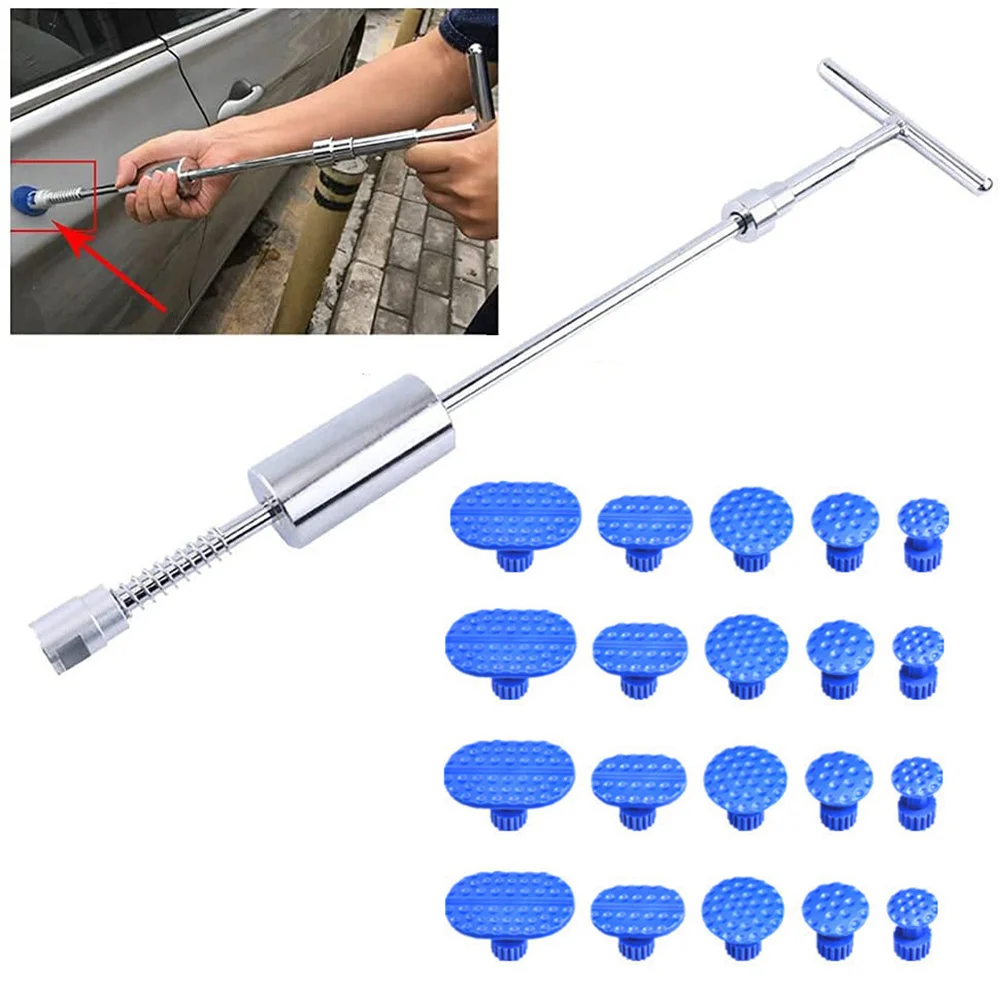 Universal Car Body Sheet Metal Dent Repair Tools Puller Kit For Auto Minor Dent Door Dings and Hail Pit Damage Traceless Removal
Universal Car Body Sheet Metal Dent Repair Tools Puller Kit For Auto Minor Dent Door Dings and Hail Pit Damage Traceless Removal